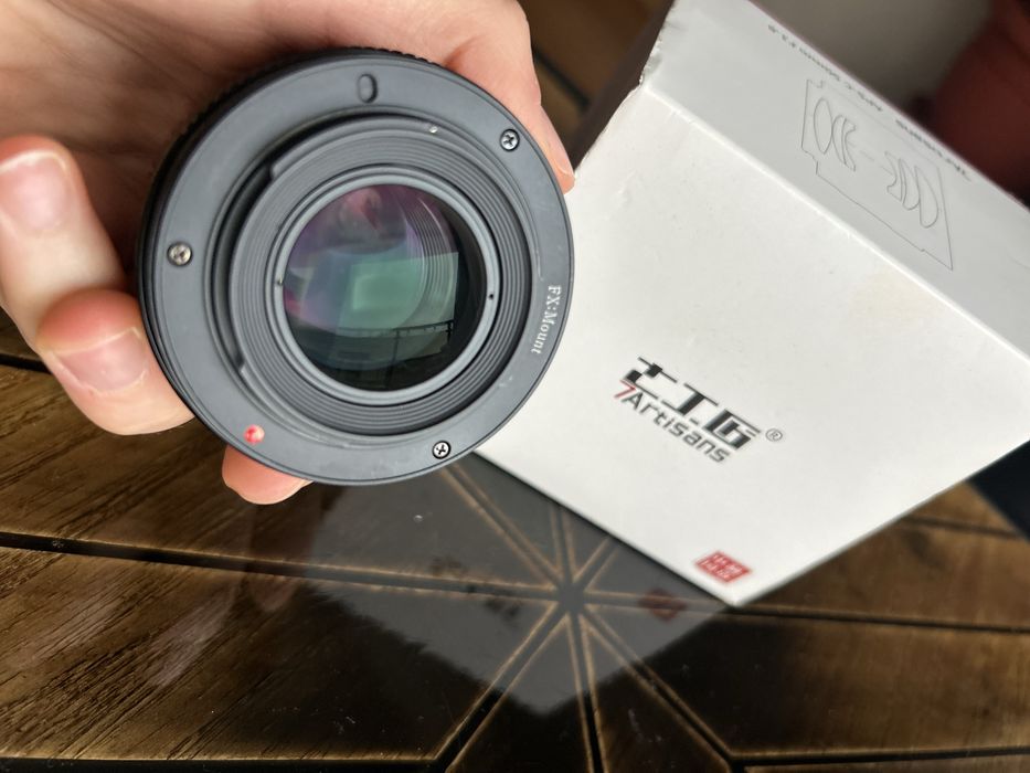 Обектив 7artisans 50mm f/1.8 Fuji Film FX Mount