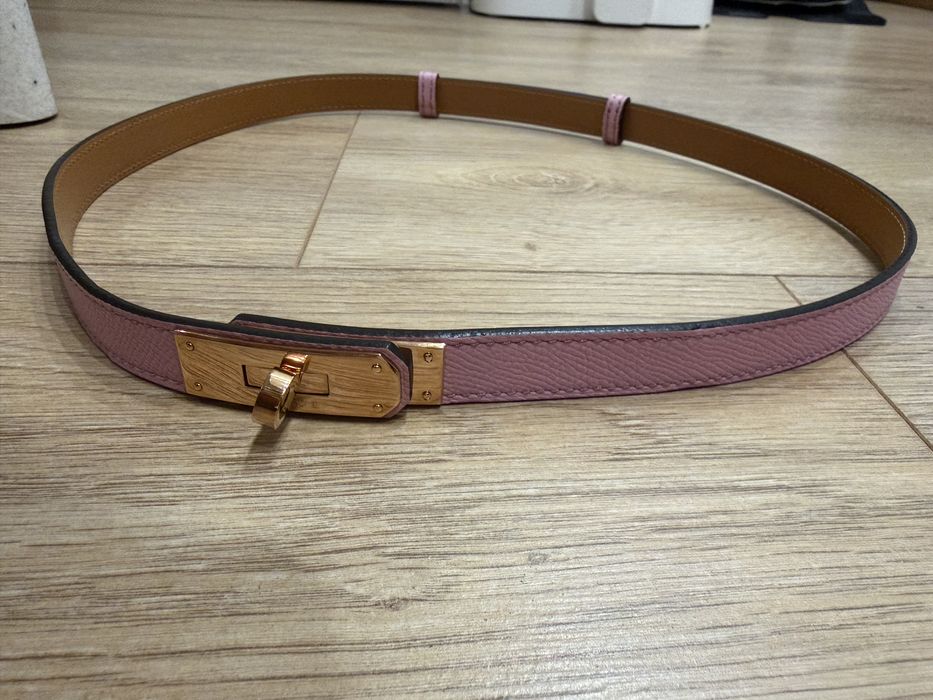 Hermes дамски колан rose gold and pink