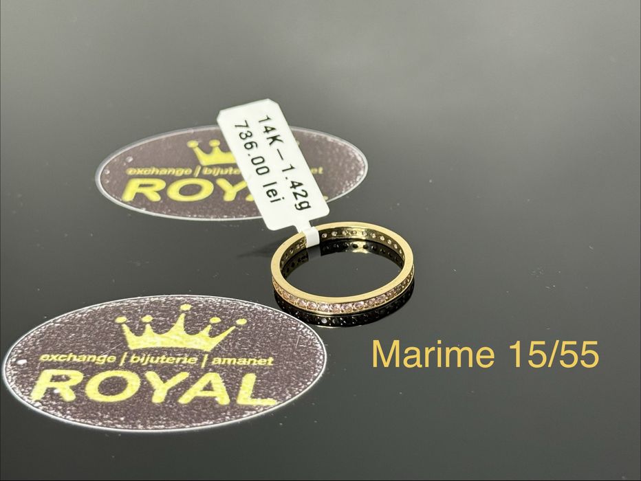 Bijuteria ROYAL : Inel AUR 14K / 1.42 GR