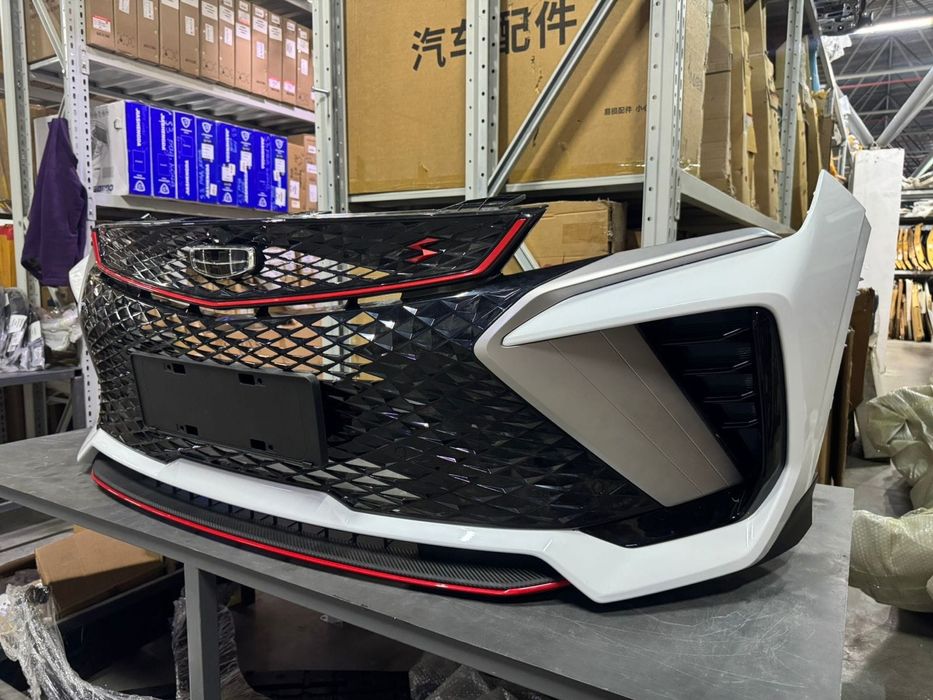 Бампер Geely Coolray, фара, крыло Geely