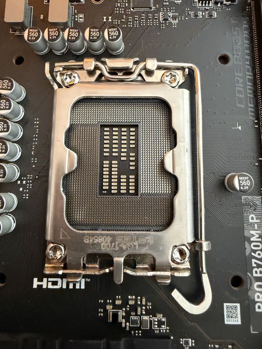 Placă de bază MSI PRO B760M-P, Socket LGA1700, DDR5, PCIe 4.0, cutie originală
