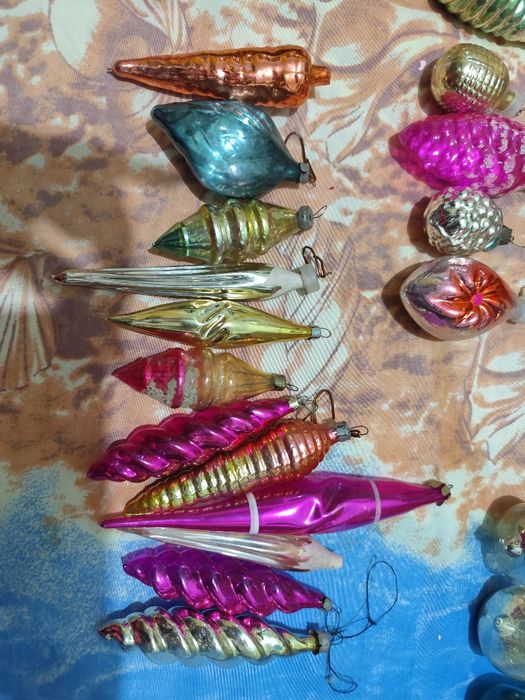 Ёлочные новогодние игрушки бу ссср