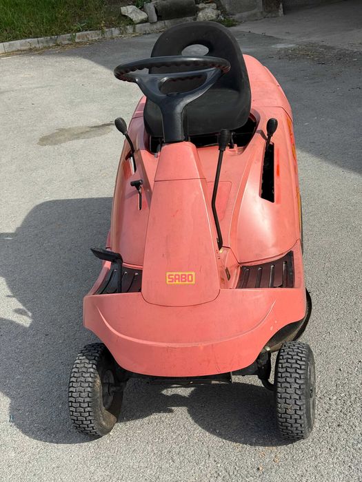 Тракторна косачка SABO с кош 10 к.с briggs&stratton