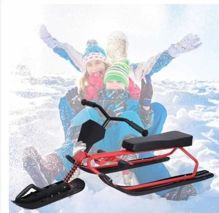 Шейна Чук и Гек с кормило кожена седалка двойна Чисто нова