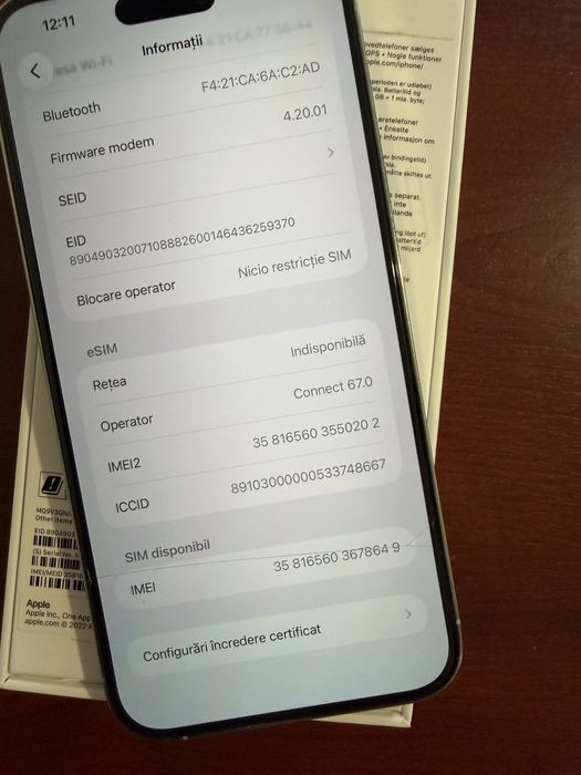 Iphone 14 pro max IMPECABIL