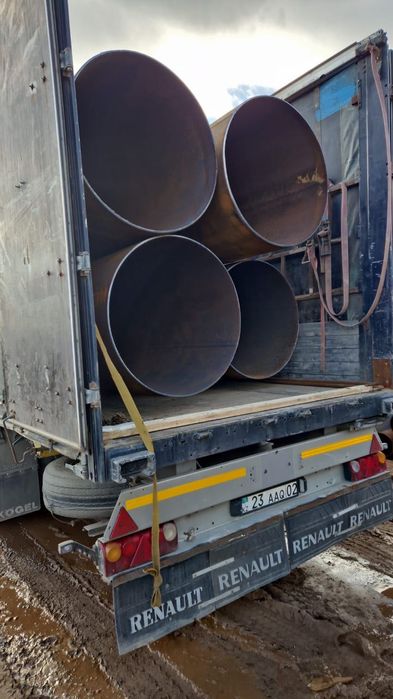 Труба стальная 820 электросварная бу восстановленная Костанай по ГОСТу