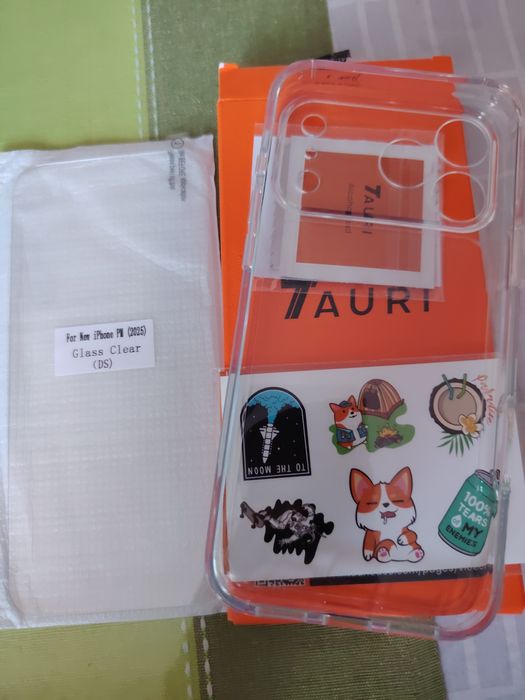 Husa +sticla iPhone 17 pro max