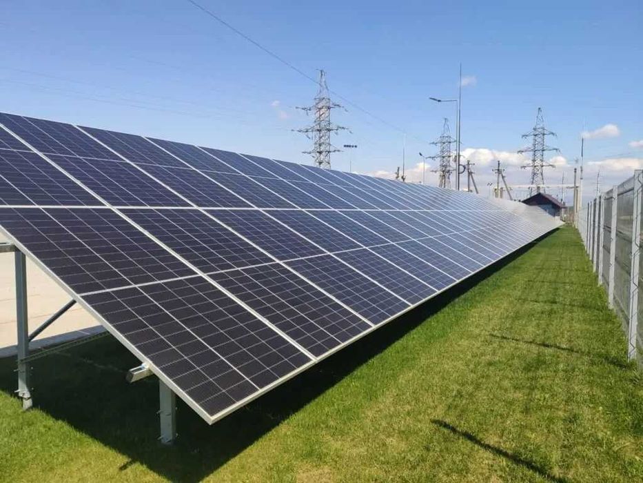 Quyosh panel o'rnatish Установка солнечных панелей