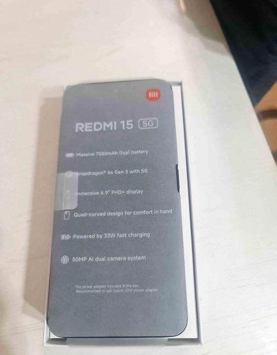 Xaomi 15 nou 256 GB 8 ram 7000 mha baterie 100%