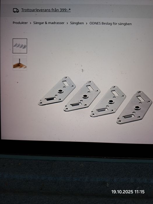 Крепление для ножки мебели-фитинг