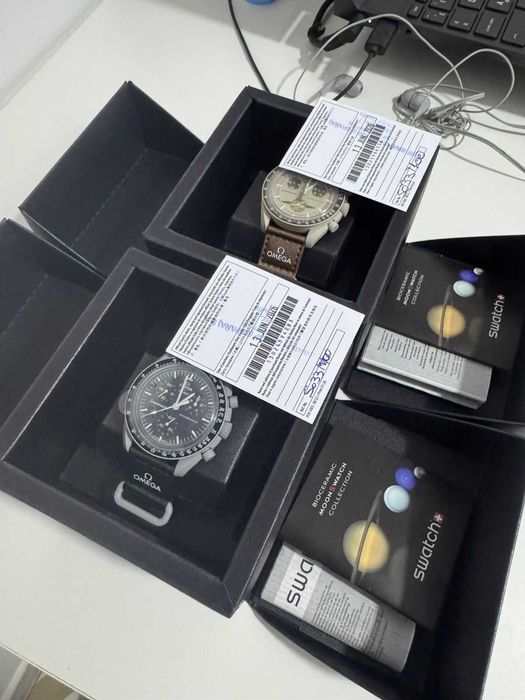 Omega x Swatch Bioceramic MoonSwatch  — оригинал