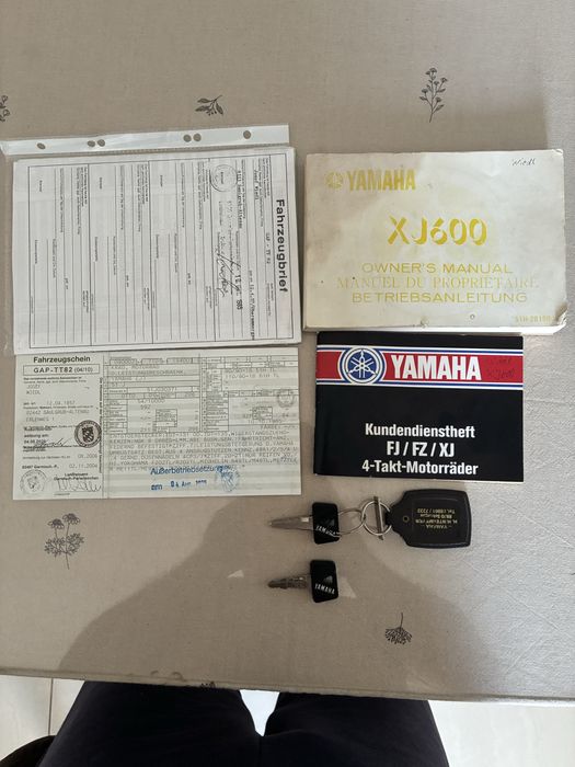 Yamaha XJ 600 exemplar 23392km