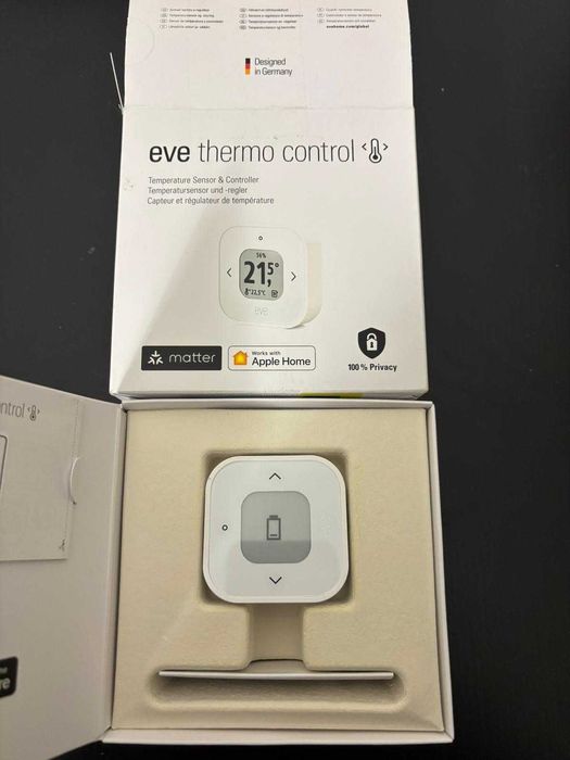 Eve Thermo (Apple Home) - Valvă inteligentă pentru calorifer