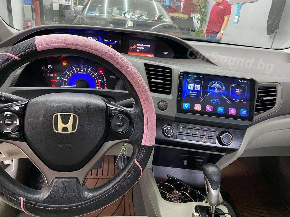 Honda Civic 9 FB7 Android 14 Мултимедия Хонда Сивик Навигация Андроид