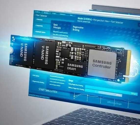 vand SSD SAMSUNG 1000GB 1TB 1TERRA NVME M.2 2280 pcie pci express pentru desktop sau laptop model PM9A1 putere INDUSTRIAL GRADE POWER