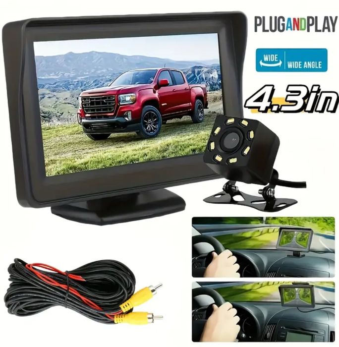 Camera de mers inapoi cu Monitor Display 4.3 LCD - Promotie !!!