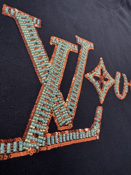 Louis Vuitton embroidered T-shirt