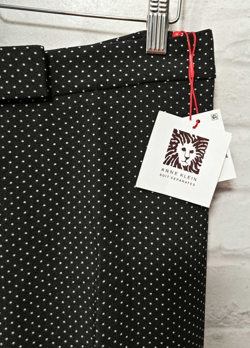 ANNE KLEIN Polka  dots Дамски панталон размер UK 14 / M НОВО