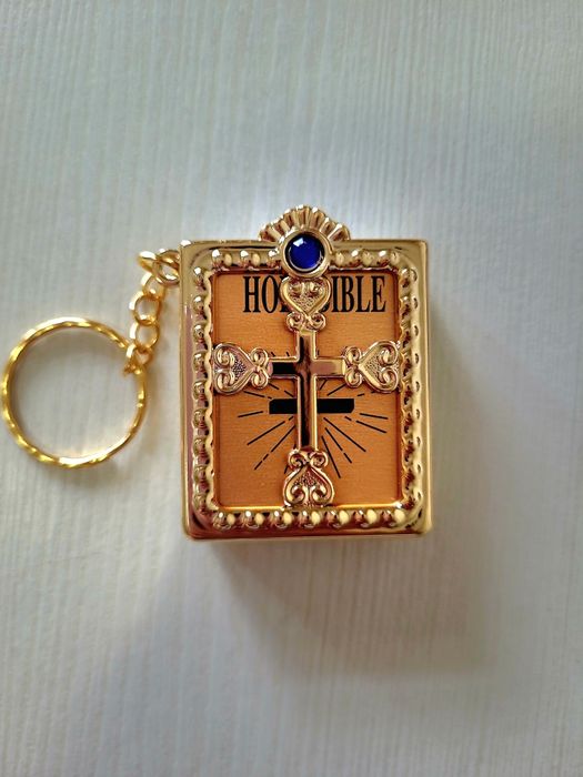 Set 5  Biblii Breloc – Text Lizibil, Design Elegant, Cadou Deosebit