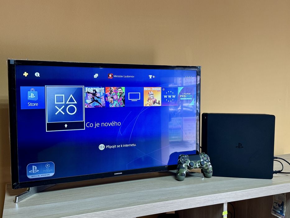 Playstation 4 Slim 500GB с контролер