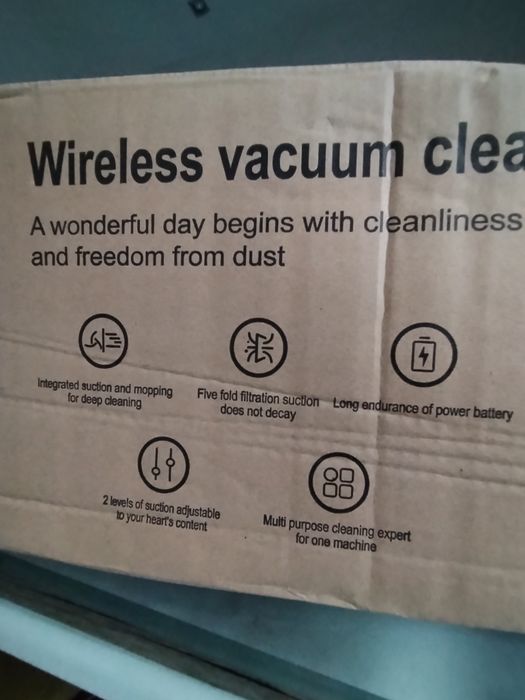 Безжична прахосмукачка