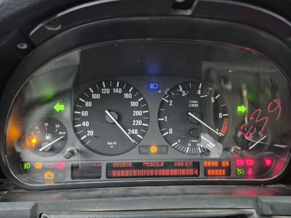 Е39 щиток прибор