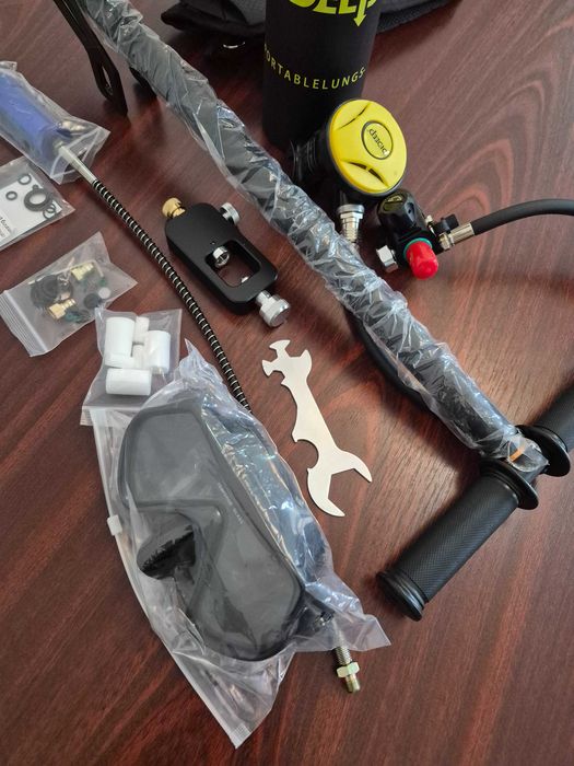 Echipament complet pentru scufundat scubadiving