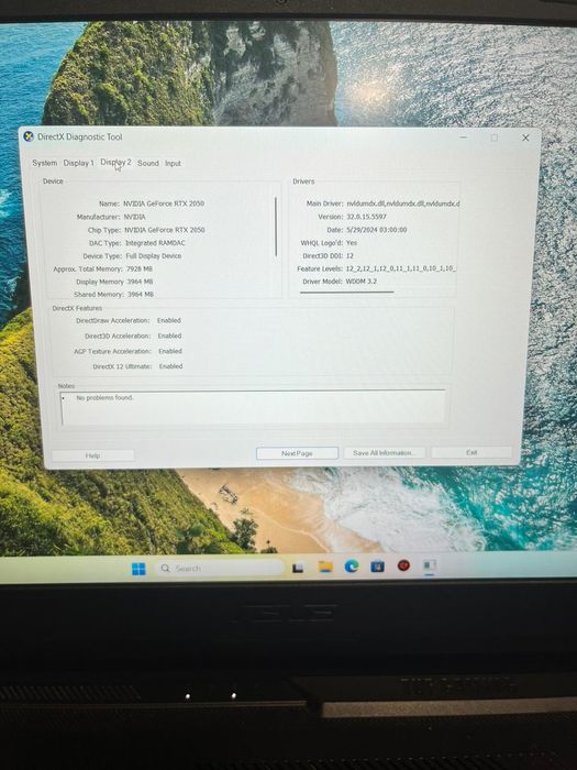 Asus Tuf Gaming i5-11400H/8Gb ram/Nvidia 2050 Factura/Garantie #56043