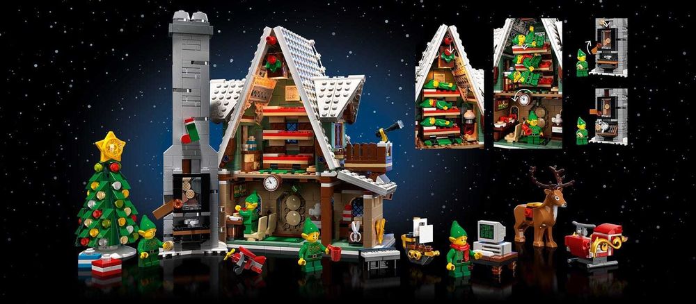 LEGO 10275 - Elf Club House / Casuta Elfilor