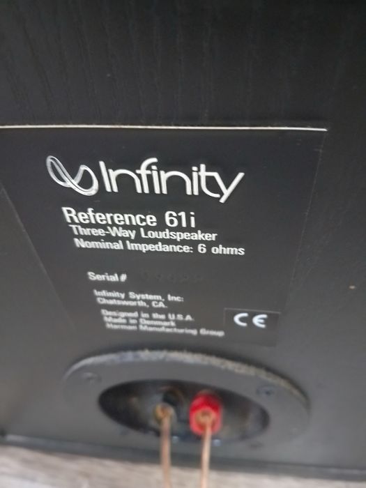 Тонколони Infinity Reference 61l