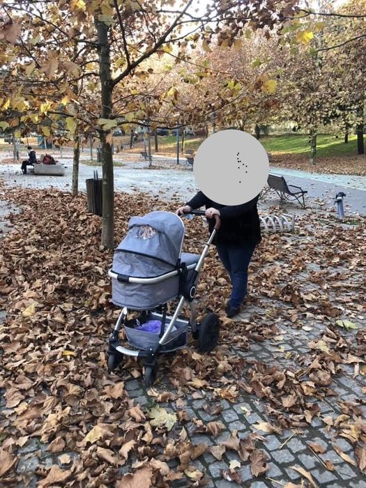 Carucior 2 in 1 Kinderkraft VEO grey, Gri