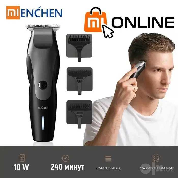 ВЫГОДНО! Машинка для стрижки волос Xiaomi Enchen HummingBird • Триммер