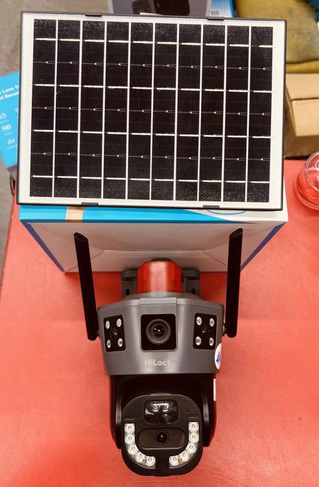 Камера с солнечной панелью