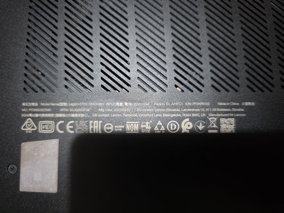 Lenovo legion 5 pro