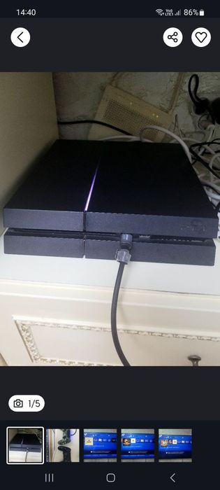 Плестейшн 4.  500пам.