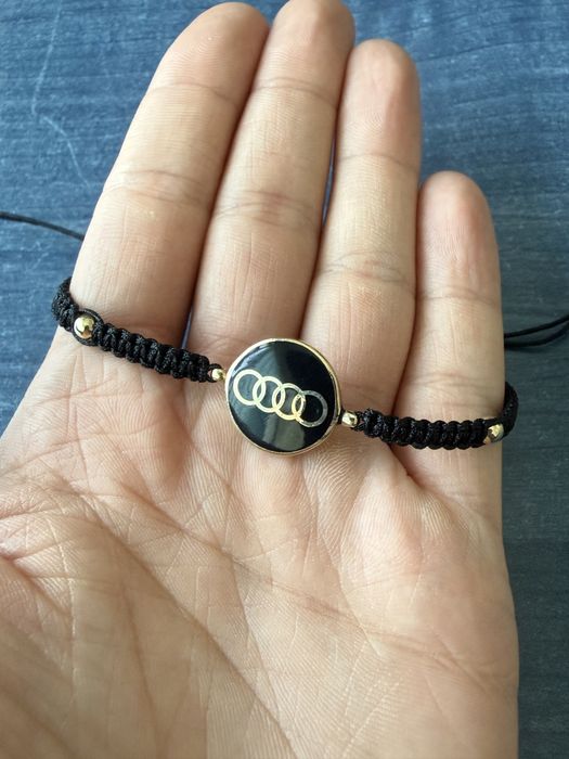 Bratara impletita aur 14k audi