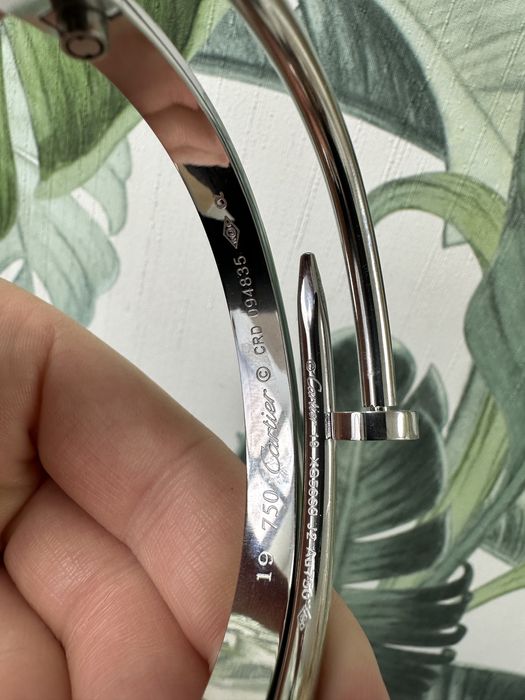 Set Cartier cu Bratara Love si Cui pentru barbati. Auriu si argintiu