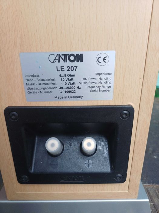 Тонколони CANTON LE 207