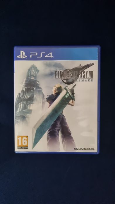 Игра Final Fantasy VII Remake, за PS4