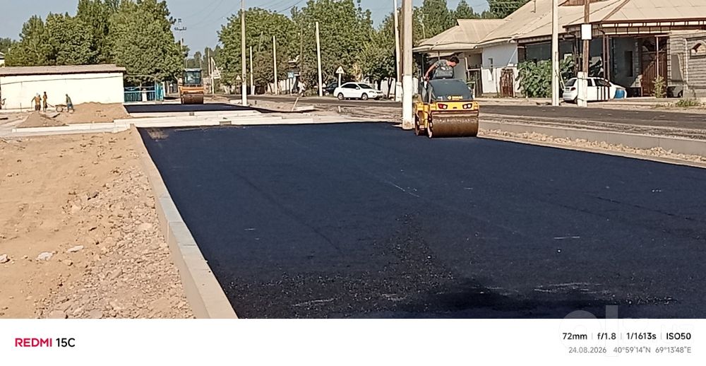 Asfalt xizmatlar qilish kirag