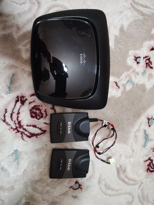 Router Cisco +D-Link dwl g730ap