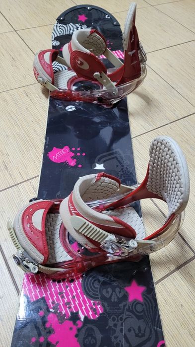 Placa snowboard NITRO 149 cu legături Burton