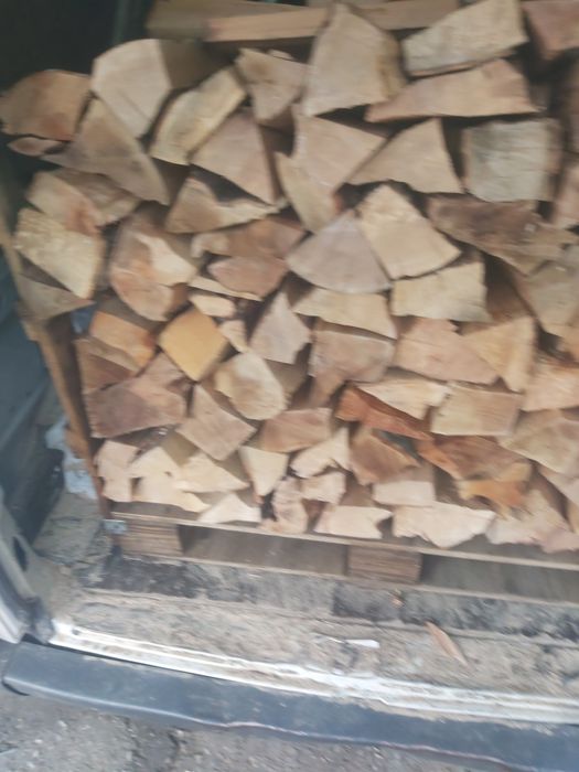 Vând lemn de foc esență tare stejar și fag uscat la palet. 0735 656 69