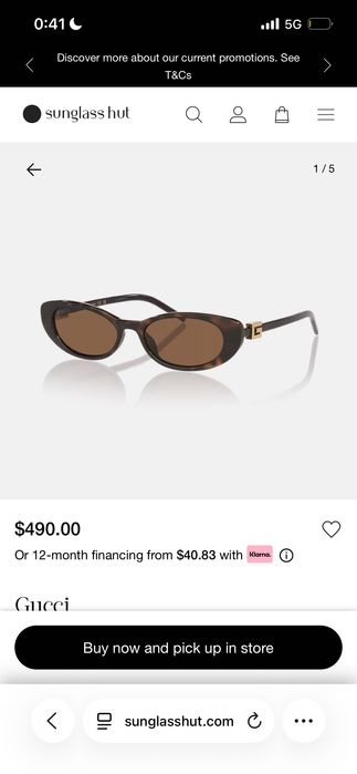 Оригинални слънчеви очила gucci