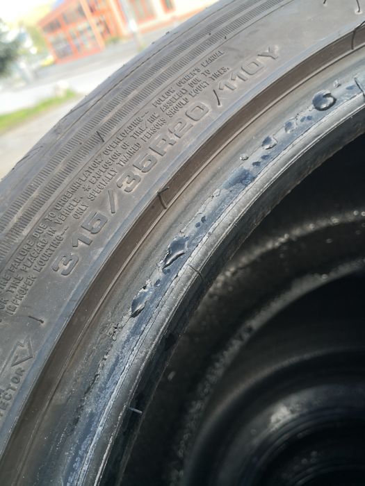 315 35 20 цола гуми Goodyear dot 23 2 броя