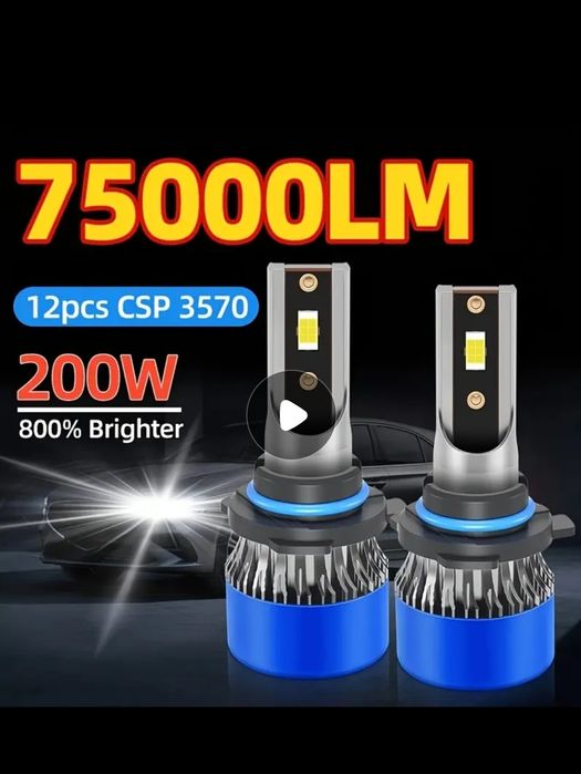 Лед крушки за фарове H7 и H11