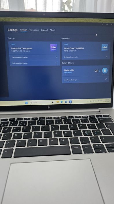 Hp EliteBook 840 G10 Intel i.5 1335U 16 gb rami ddr5!!!