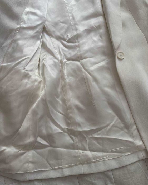 Пиджак ZARA кремово-белый