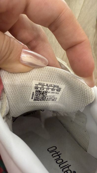 Детские кеды на девочку Adidas оригинал