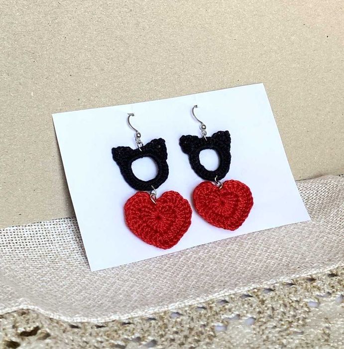 Cercei crosetati, mai multe modele